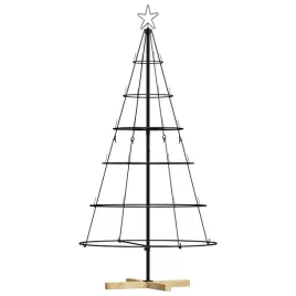 stozek-na-choinke-z-matowej-stali-i-drewna-sosnowego-154-cm-czarny