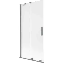 mexen-velar-parawan-wannowy-95x150-cm-szron-gun-metal-rozsuwany