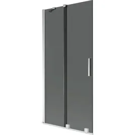 mexen-velar-parawan-ruchomy-95x150-cm-grafit-chrom-szklo-8-mm