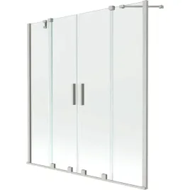 mexen-velar-duo-parawan-160x150cm-nikiel-szklo-hartowane