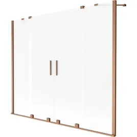 mexen-velar-duo-parawan-nawnnowy-190x150-cm-szron-miedz-szczotkowana