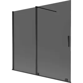 mexen-velar-parawan-wannowy-170x150-cm-grafit-czarny-2-skrzydlowy