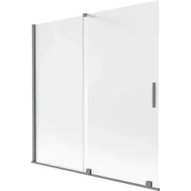mexen-velar-parawan-nawannowy-160x150-cm-szron-gun-metal-rozsuwany