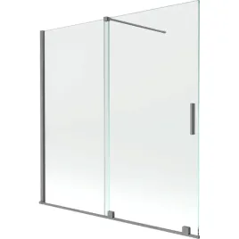 mexen-velar-parawan-2-skrzydlowy-160x150cm-gun-metal-transparent