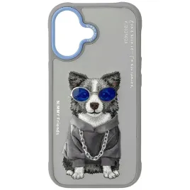 etui-nimmy-glasses-cool-dog-do-iphone-17-szary