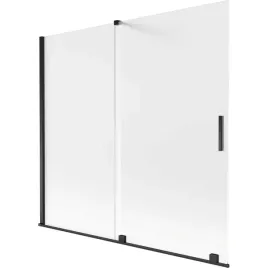 mexen-velar-parawan-wanny-2-czarny-szron-170x150-cm-rozsuwany