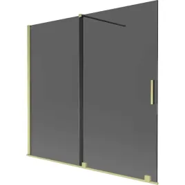 mexen-velar-parawan-170x150-cm-grafit-zloty-szczotkowany-2-skrzydlowy