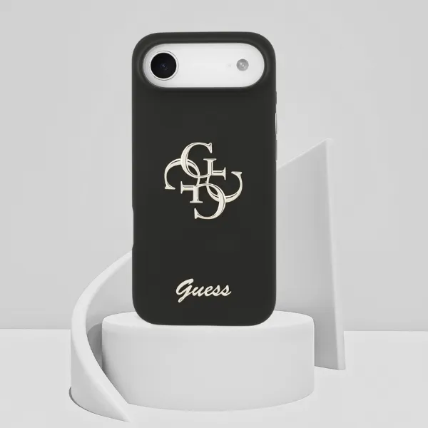 etui-guess-silicone-big-4g-script-do-iphone-air-czarny-stan-nowy-kolor-czarny