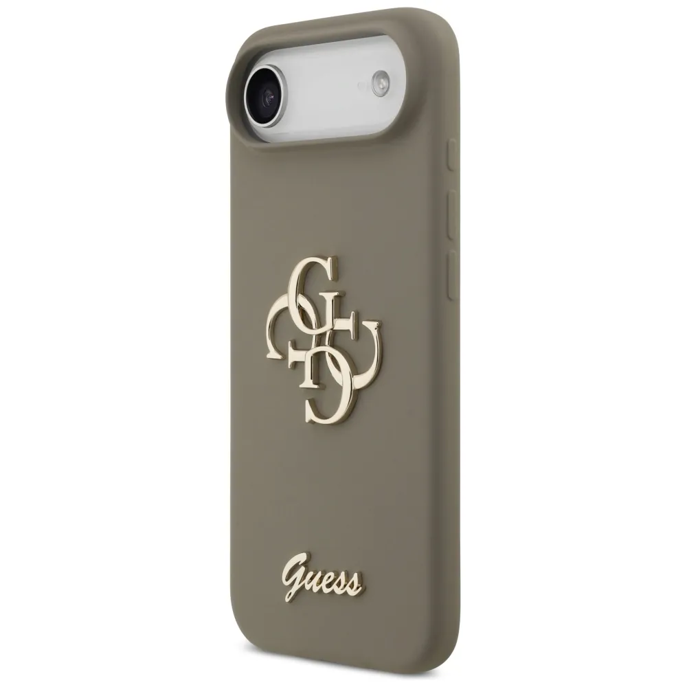 etui-guess-silicone-big-4g-script-do-iphone-air-brazowy