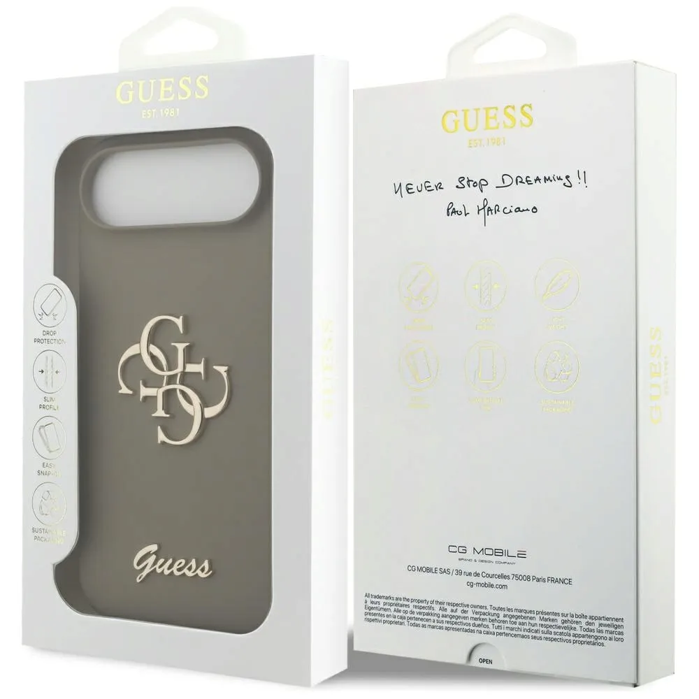 etui-guess-silicone-big-4g-script-do-iphone-air-brazowy