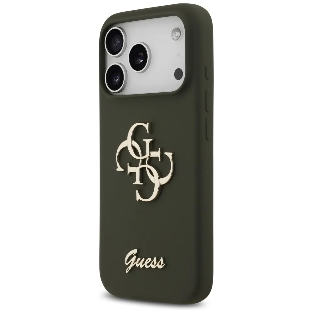 etui-guess-silicone-big-4g-script-do-iphone-17-pro-khaki