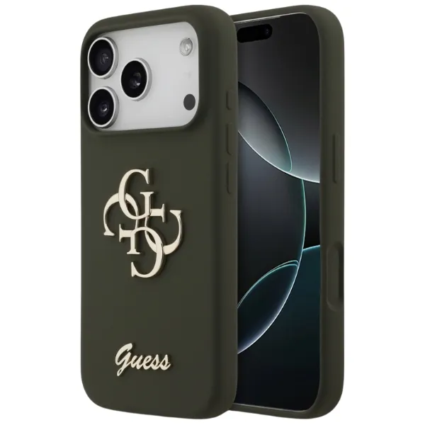 etui-guess-silicone-big-4g-script-do-iphone-17-pro-khaki
