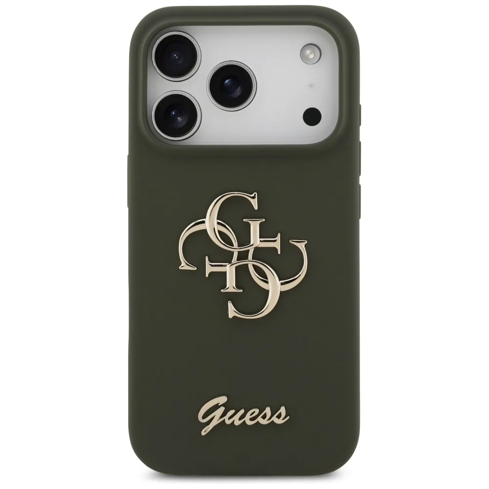 etui-guess-silicone-big-4g-script-do-iphone-17-pro-max-khaki