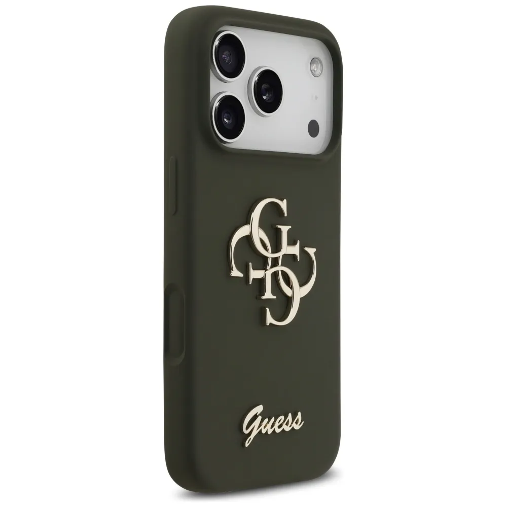 etui-guess-silicone-big-4g-script-do-iphone-17-pro-max-khaki