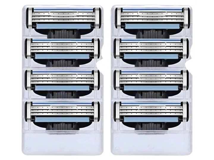 8x WKŁADY OSTRZA MACH 3 NOŻYKI DO MASZYNKI GILLETTE MACH3 8 SZT