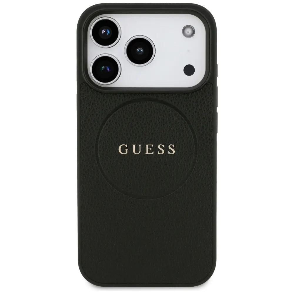 etui-guess-grained-ring-magsafe-do-iphone-17-pro-czarny