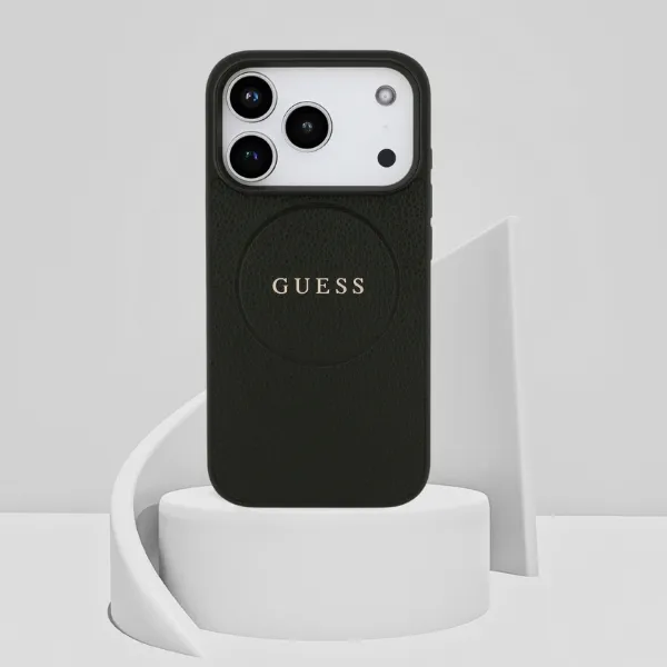 etui-guess-grained-ring-magsafe-do-iphone-17-pro-czarny-stan-nowy-kolor-czarny