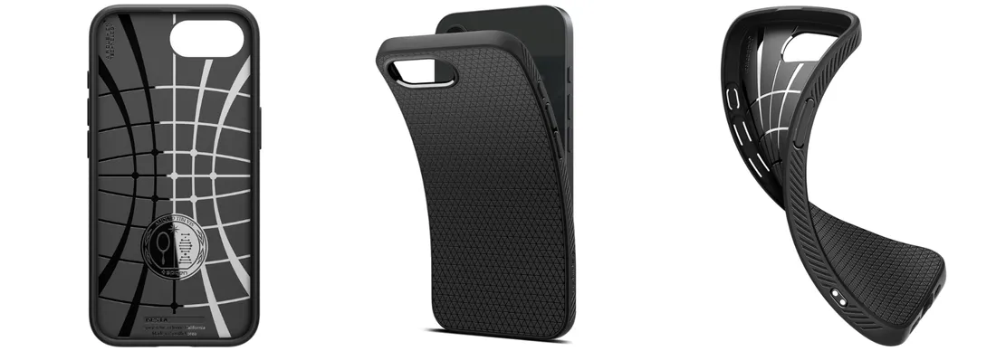 etui-spigen-liquid-air-do-iphone-16e-17e-czarny