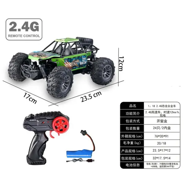 crawler-dino-1-18-r-c-rodzaj-folia-laminowana-stan-nowy