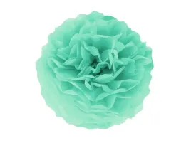 dekoracja-wiszaca-pompon-kwiat-turkusowy-35-cm-1-szt