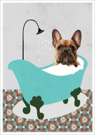 plakat-bez-ramy-do-lazienki-wc-toalety-pies-buldog-w-wannie-p2572-30x40