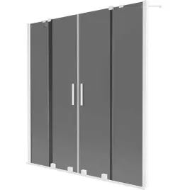 mexen-velar-duo-parawan-150x150-cm-grafit-bialy-rozsuwany-2-skrzydlowy