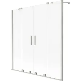 mexen-velar-duo-parawan-140x150-szron-nikiel-szczotkowany-2-skrzydlowy