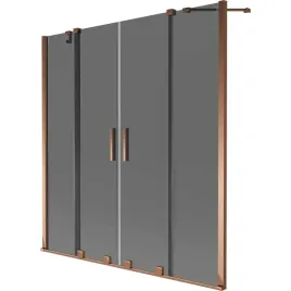 mexen-velar-duo-2-skrzydlowy-parawan-140x150cm-rozowe-zloto