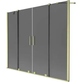 mexen-velar-parawan-180x150cm-grafit-zloty-2-skrzydlowy-rozsuwany