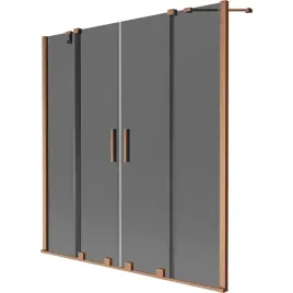 mexen-velar-duo-parawan-160x150-grafit-miedz-szczotkowana-2-skrzydlowy