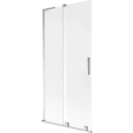 mexen-velar-l-parawan-ruchomy-95x150-cm-szron-chrom-2-skrzydlowy