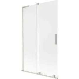 mexen-velar-l-parawan-2-skrzydlowy-110x150cm-szron-nikiel-szczotkowany