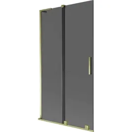 mexen-velar-l-parawan-wannowy-2-skrzydlowy-100x150-cm-grafit-zloty