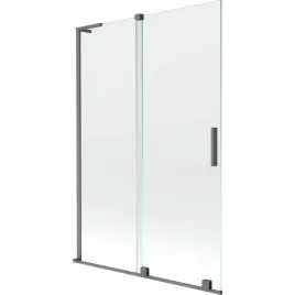 mexen-velar-l-parawan-2-skrzydlowy-120x150-cm-transparent-gun-metal