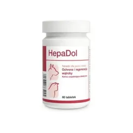 dolfos-hepadol-60-tabl-witaminy-na-niewydolnosc-watroby-dla-kota-psa