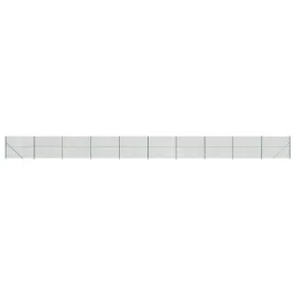 ogrodzenie-z-siatki-ze-stopami-slupkow-zielone-16x25-m