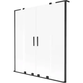 mexen-velar-l-duo-parawan-160x150cm-szron-czarny-rozsuwany