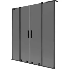 mexen-velar-l-duo-parawan-150x150-cm-rozsuwany-grafit-czarny