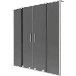 mexen-velar-l-duo-parawan-2-skrzydlowy-160x150-cm-grafit-nikiel