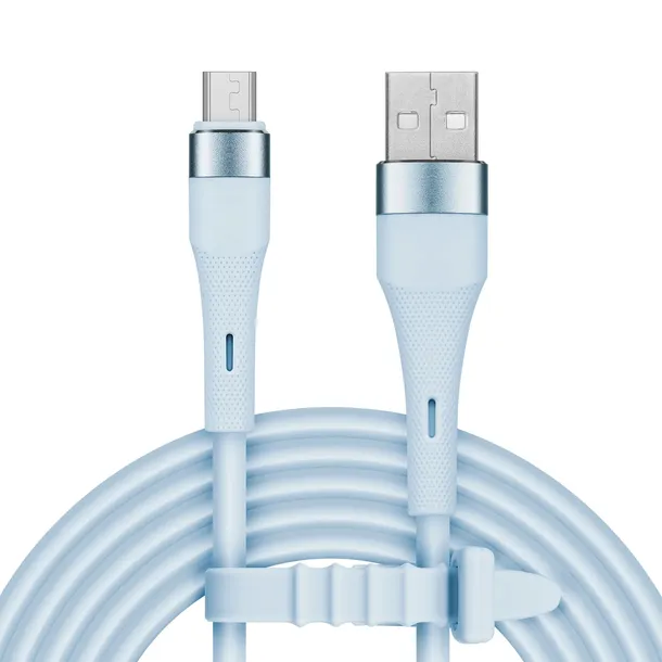 kabel-usb-microusb-1m-12w-silikonowy-krugerandmatz-basic-stan-nowy