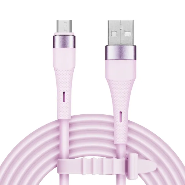 kabel-usb-microusb-1m-12w-silikonowy-krugerandmatz-basic-stan-nowy