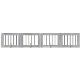 bramka-dla-psow-z-podporkami-4-szt-szary-sonoma-80-x-60-cm