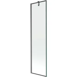 mexen-next-parawan-1-skrzydlowy-50x150-cm-czarny-gun-gray-szczotkowany