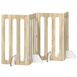 skladany-kojec-dla-zwierzat-4-szt-dab-sonoma-201-x-38-x-90-cm