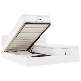 lozko-z-otomana-z-materacami-biale-203-x-200-x-78-88-cm