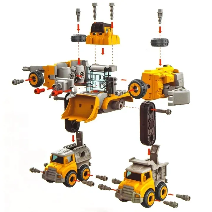 robot-transformujacy-w-autka-budowlane-5-sztuk