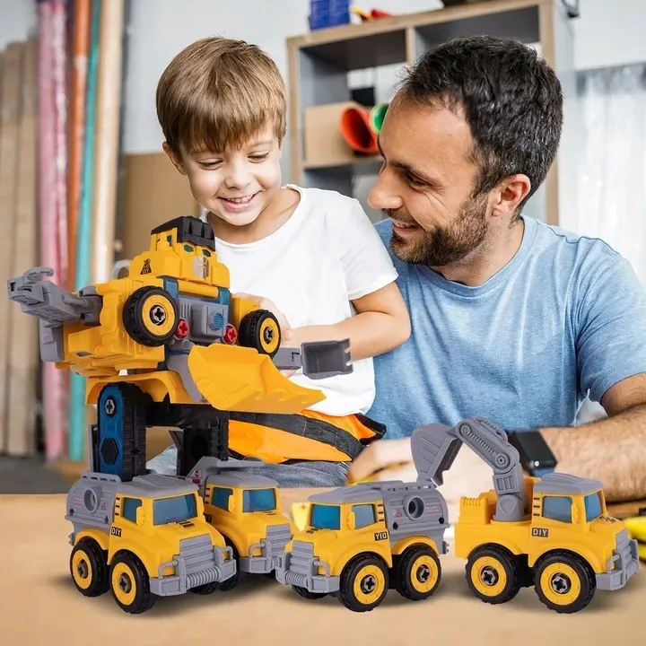 robot-transformujacy-w-autka-budowlane-5-sztuk