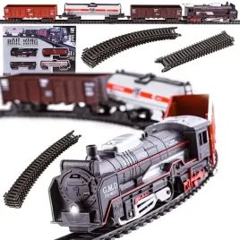kolejka-parowoz-zestaw-pociag-wagony-towarowe