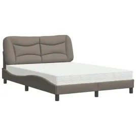 lozko-z-materacem-120x200-cm-w-kolorze-taupe-z-wezglowiem-130x15x48-cm
