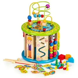 drewniana-kostka-edukacyjna-sorter-labirynt-zegar-klocki-lowienie-rybek